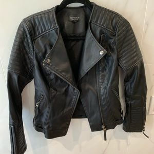 Faux Leather jacket TopShop